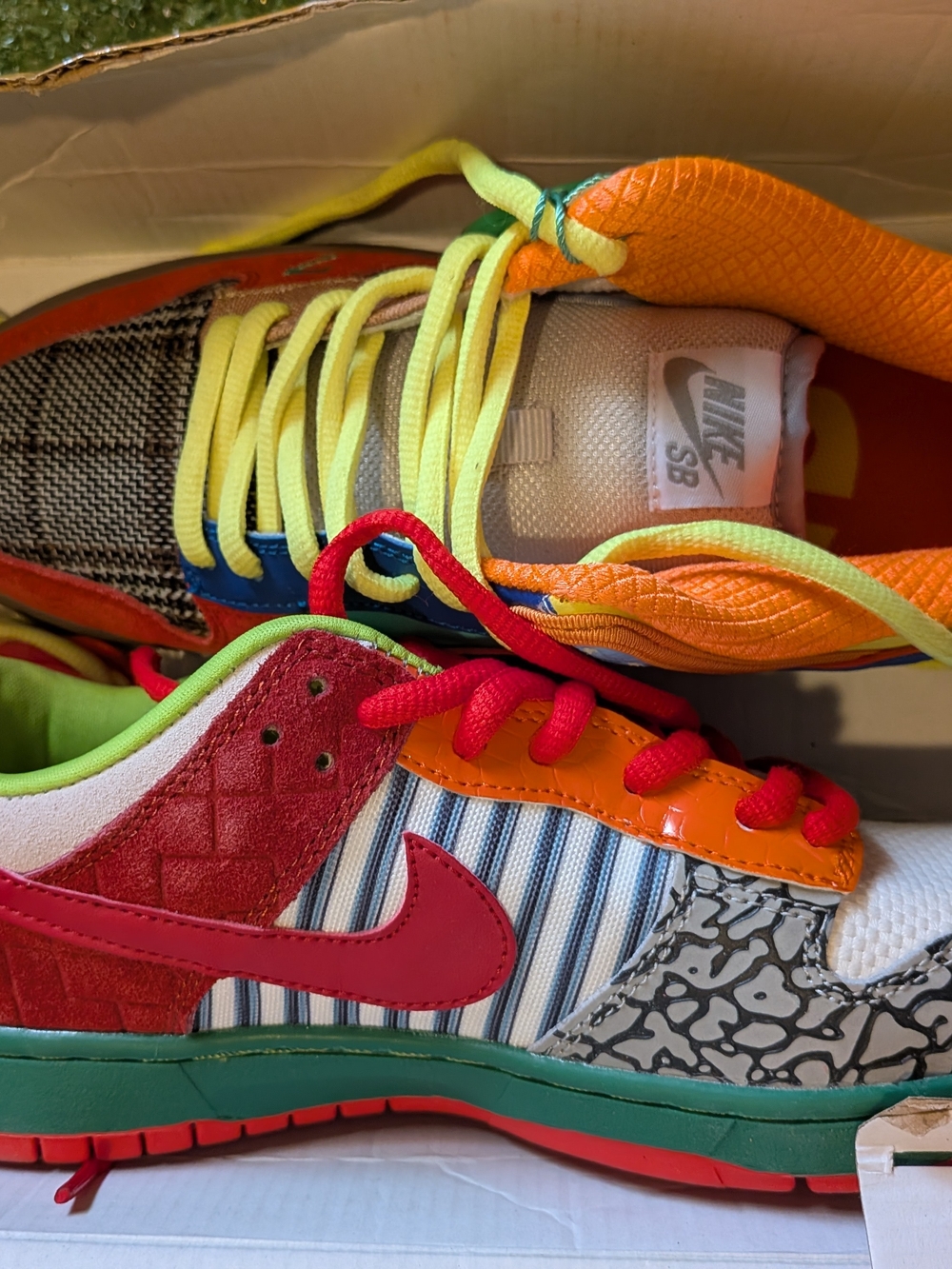 Nike SB Multicolor Patchwork "What The Dunk" !!!!!!